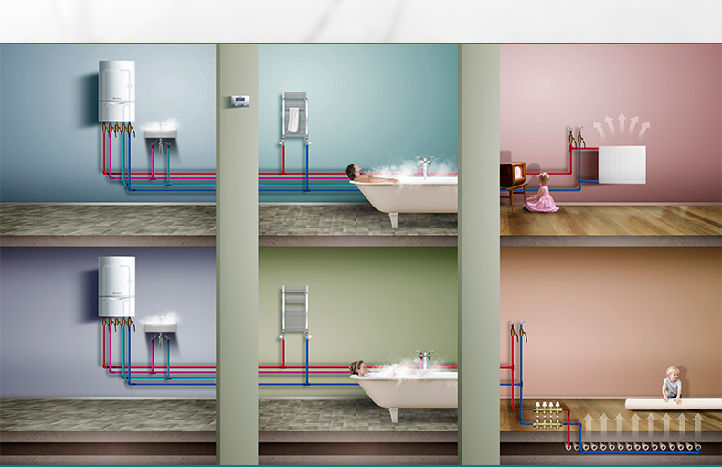 德國威能地暖采暖，長沙地暖，地板采暖，全屋采暖