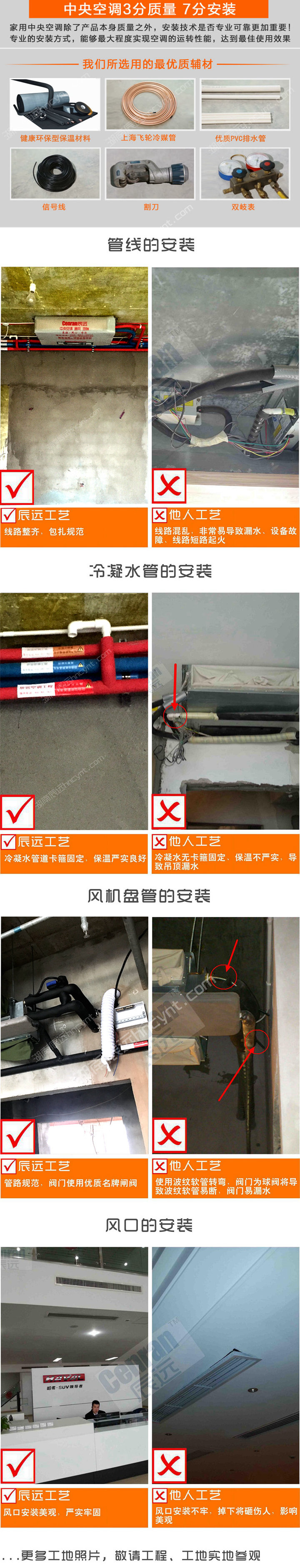 格力中央空調(diào)，大金中央空調(diào)，麥克維爾中央空調(diào)，中央空調(diào)安裝工藝